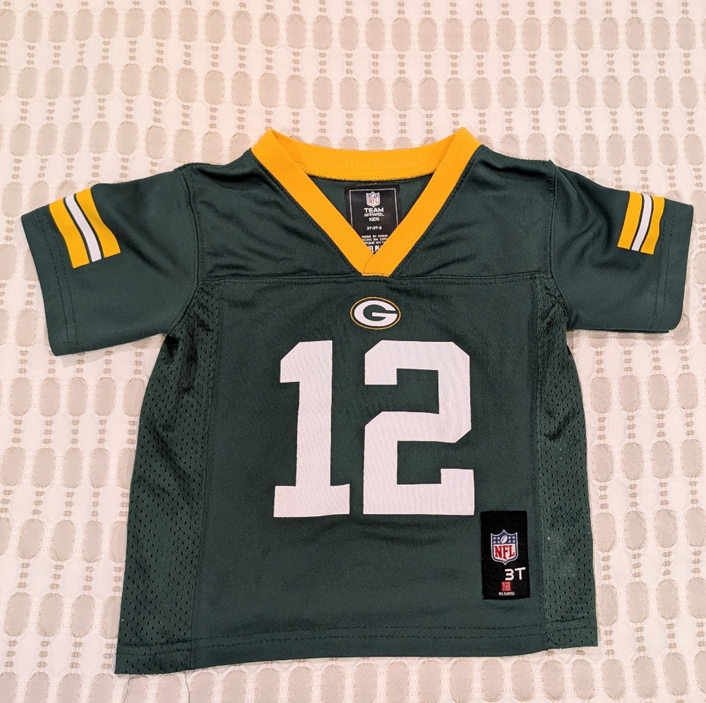 NFL Kids Jersey - Dark Green and Yellow